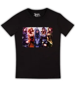 Прикольные футболки: Dota 2 фото на черной